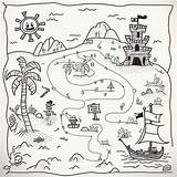 Treasure Map 1  Coloring Pages 5 Etsy sketch template