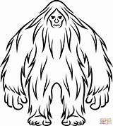 Yeti coloring page  Free Printable Coloring Pages sketch template