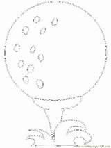 Coloring Page Golf Hole Sports > Printable  sketch template