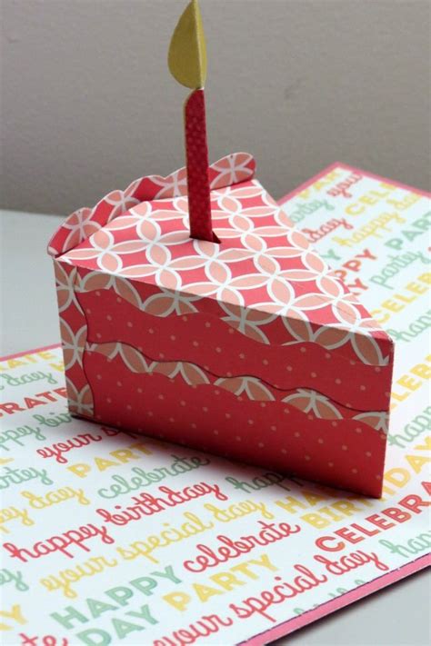 Pop Up Birthday Card | Birthday card pop up, Cake card, Birthday cake card