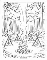 105  Campfire Coloring Pages For Kids & Adults Free Printable PDFs sketch template