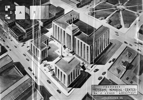 Proposed Veterans Memorial Center, 1945 | Item 73814, Clerk … | Flickr