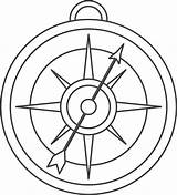 Compass Coloring Pages sketch template