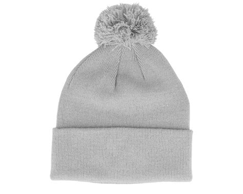 Original Pom Pom Light Grey Beanie - Beanie Basic beanies - Hatstoreworld.com