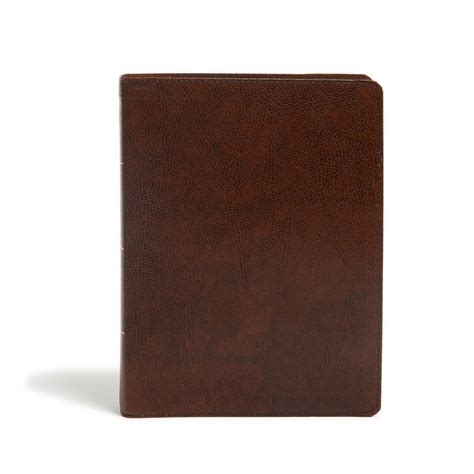 KJV Study Bible, Full-Color, Brown Bonded Leather, Indexed - B&H Publishing