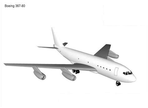 Boeing 367-80 - 3D Model - 66118 - Model COPY - Default