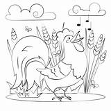 Chicken Coloring Pages  Free Printable For Kids sketch template