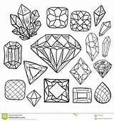 Rocks Gems And Minerals Coloring Pages Sketch Page sketch template