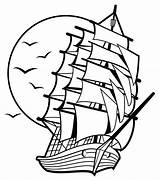 Mayflower For Kids Coloring Page  Free Printable Pages sketch template