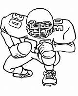 Amazing Football Player sketch template