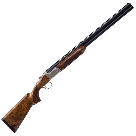 AKKAR SHOTGUN MODEL "CHURCHILL" 812K, Silver Cal. 12ga, O/U, 3", 28"bbl VR MC-5, Standard Walnut ...