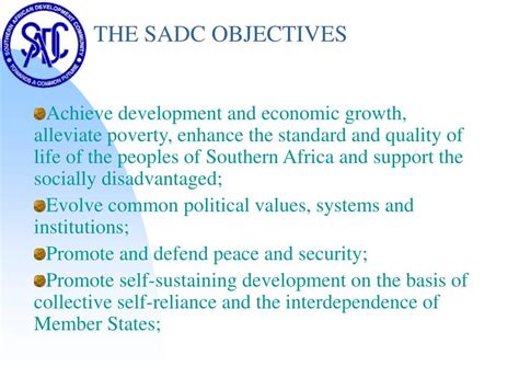 PPT - VIEWPOINT FROM SADC-FANR ON FOOD SYSTEMS AND VULNERABILITY RESEARCH INTERESTS PowerPoint ...