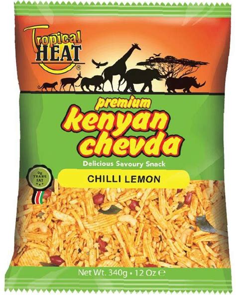 Tropical Heat Premium Kenyan Chili Lemon Chevda - 340g Tropical Heat ...