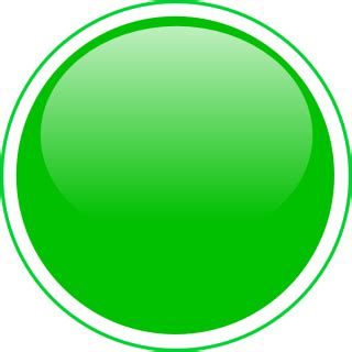 Green Push Button Icon PNG Transparent Background, Free Download #21056 - FreeIconsPNG