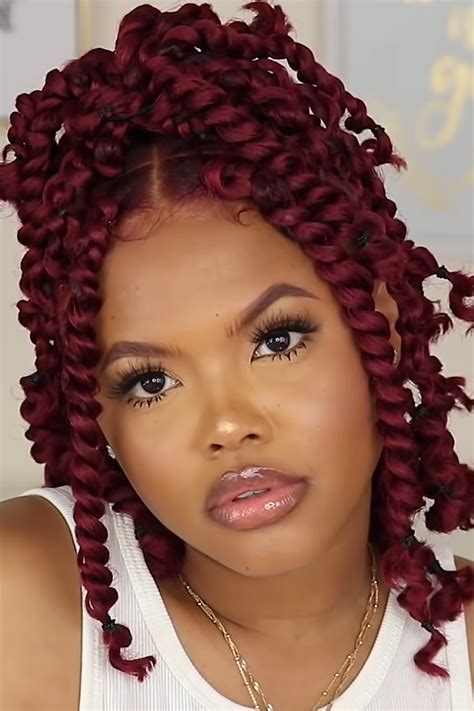 Gorgeous Short Passion Twists Crochet Hairstyle Looks To Try Today ⋆ African American Hairstyle ...