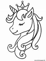 Emoji Unicorn A4 Coloring Page Printable sketch template