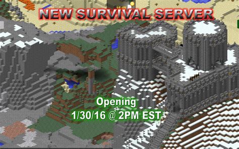 New Survival Server opening on 1/30 @ 2PM EST | Game Knight 999 Server