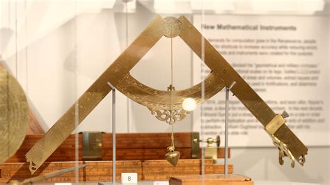 File:Galileo's geometrical and military compass in Putnam Gallery, 2009 ...