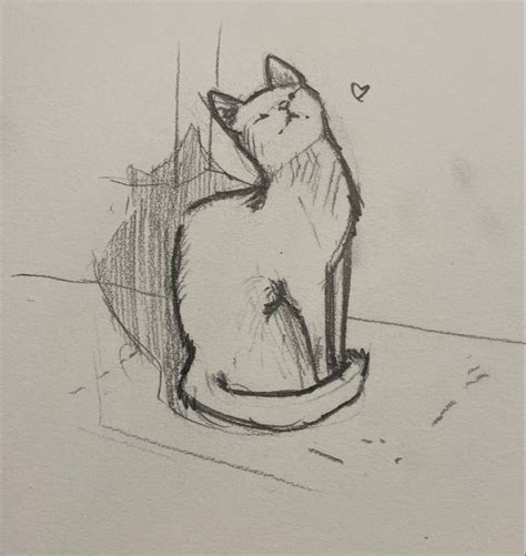 Kitty drawing | Art tutorials drawing, Art inspiration drawing, Art ...