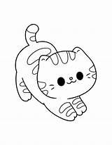 Printable Cat Coloring Pages sketch template