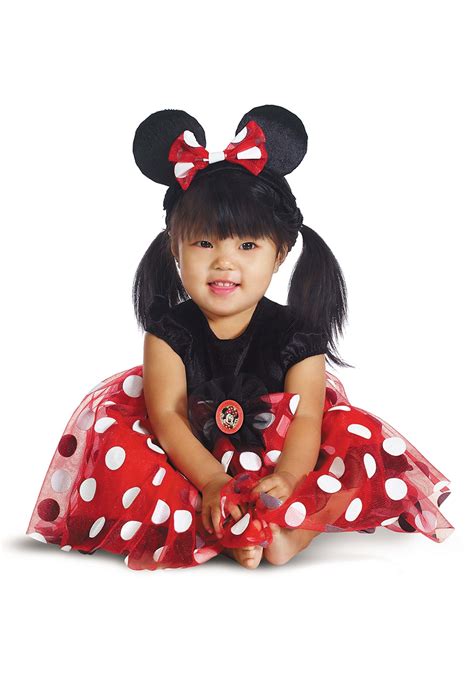 Deluxe Red Minnie Mouse Infant Costume