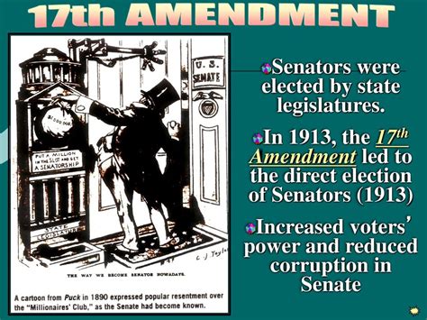 17th Amendment Cartoon