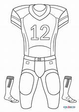 Free Printable Football Jersey Coloring Pages For Kids sketch template