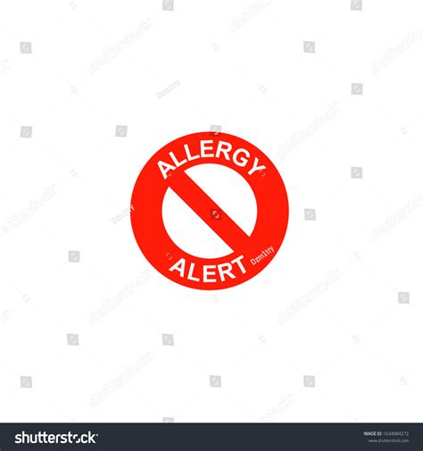 3,203 Allergy Alert Images, Stock Photos & Vectors | Shutterstock