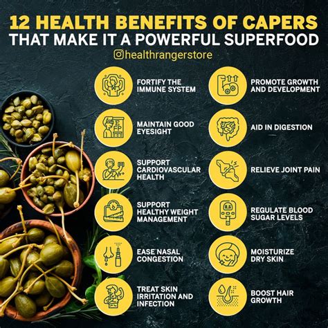 12 reasons why you should add capers to your diet | Health info, Healthy weight, Health and wellness