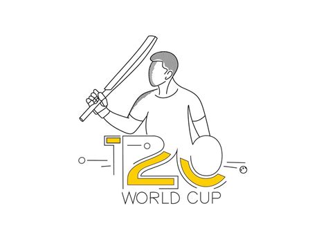 T20 world cup cricket championship poster, template, brochure ...