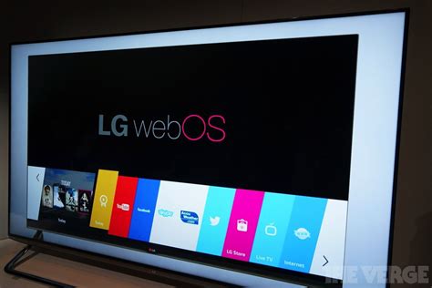 Our first look at LG’s new webOS TV and curved 105-inch UHDTV - The Verge