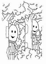 Bananas in Pyjamas And Friends 1 Coloring Page  Free Printable sketch template