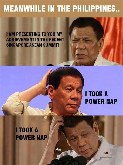 LOOK: Netizens get restless, hit Duterte’s ‘power nap’ via jokey memes ...