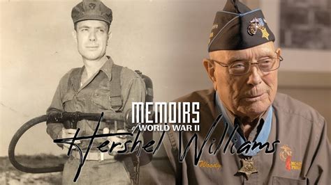 WW2 Medal Of Honor Recipient Hershel "Woody" Williams | Memoirs Of WWII #7 - YouTube