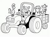 Tractor Coloring Pages John Deere  Home sketch template