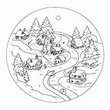 North pole coloring Page – Coloring Corner sketch template