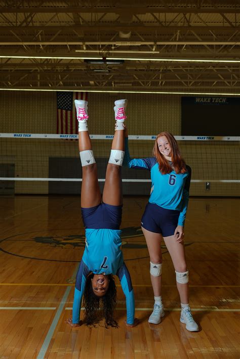 Womens Volleyball Team Pics Fall 2023-041 | waketechcc | Flickr