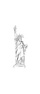 Dibujos De Estatua La Libertad Para Colorear  Páginas Imprimir sketch template