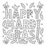 Printable Mardi Gras Coloring Pages sketch template