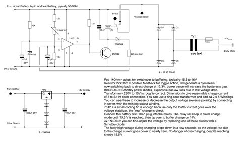Car Battery Charger Schematic