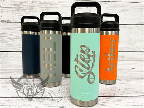 Personalized 18 0z YETI Bottle Tumbler Custom Yeti Rambler | Etsy