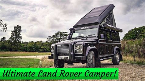 The Ultimate Off-Roader Camper! - Land Rover Defender 110 Conversion - YouTube