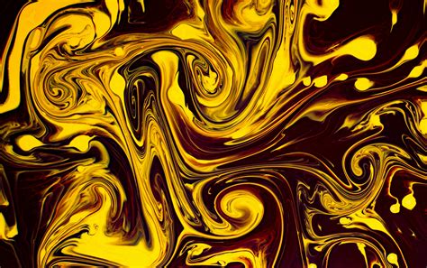 Yellow and Purple Abstract Painting · Free Stock Photo