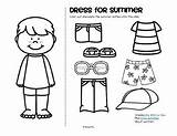 SUMMER Clothes Dress Boy And Girl Free By KidSparkz  TPT sketch template