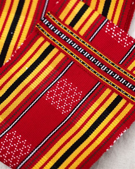 Kalinga Sablay Shoulder Sash | Backstrap loom, Hand weaving, Etsy