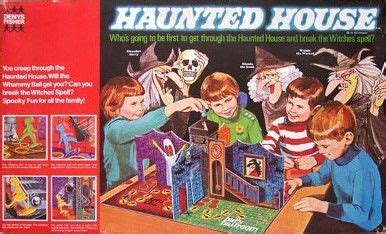 Haunted House board game, divided into rooms Haunted House Games, Tv ...