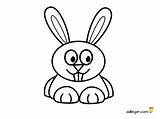 Animado Como Se Dibuja Un Conejo Facil sketch template