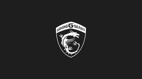 Gaming G Series logo, MSI, simple, minimalism HD wallpaper | Wallpaper Flare