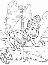 Luca Alberto Printable Colorir Pixar Colouring Paguro Scribblefun  sketch template