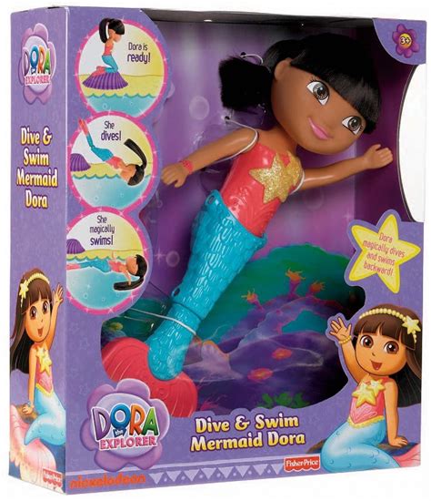 Dora Dive And Swim only $7.64 | Mermaid dolls, Dora the explorer, Baby girl toys